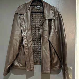 Men’s Colebrook leather jacket